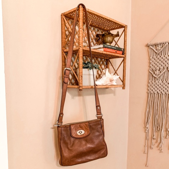 Leather FOSSIL Crossbody Purse - Picture 2 of 8